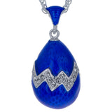 BestPysanky online gift shop sells jewelry Russian Easter egg pendant necklace charm locket jeweled enameled crystals vintage style Faberge Swarovski