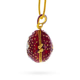 Shop Red Enamel Crystal Cross with Heart Charm Royal Egg Pendant Necklace. Buy Jewelry Necklaces Royal Red Oval  for Sale by Online Gift Shop BestPysanky jewelry Russian Easter egg pendant necklace charm locket jeweled enameled crystals vintage style Faberge Swarovski