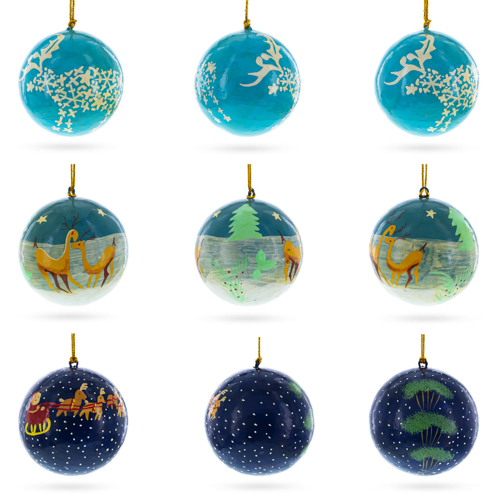 Buy Christmas Ornaments Santa by BestPysanky Online Gift Ship