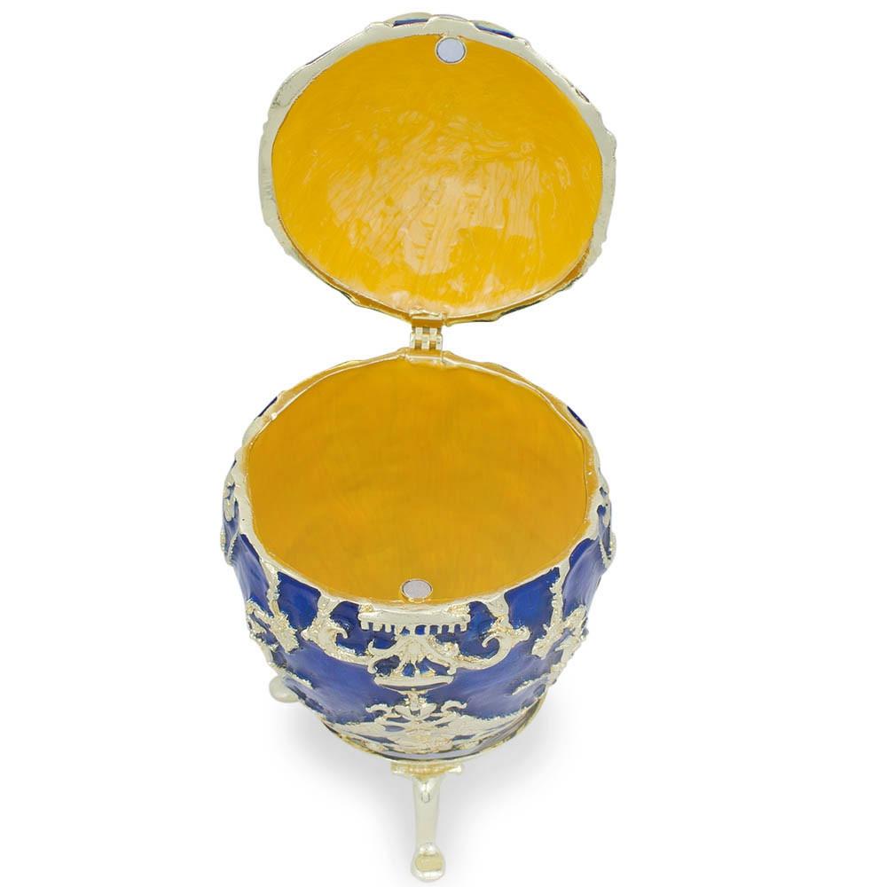 1912 Tsarevich Imperial Royal Easter EggCzech Republic , dimensions in inches: 4.5 x 3.25 x 3.25
